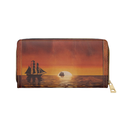 Women's Coastal Printed Wallet - Everyday Nautical Wallet