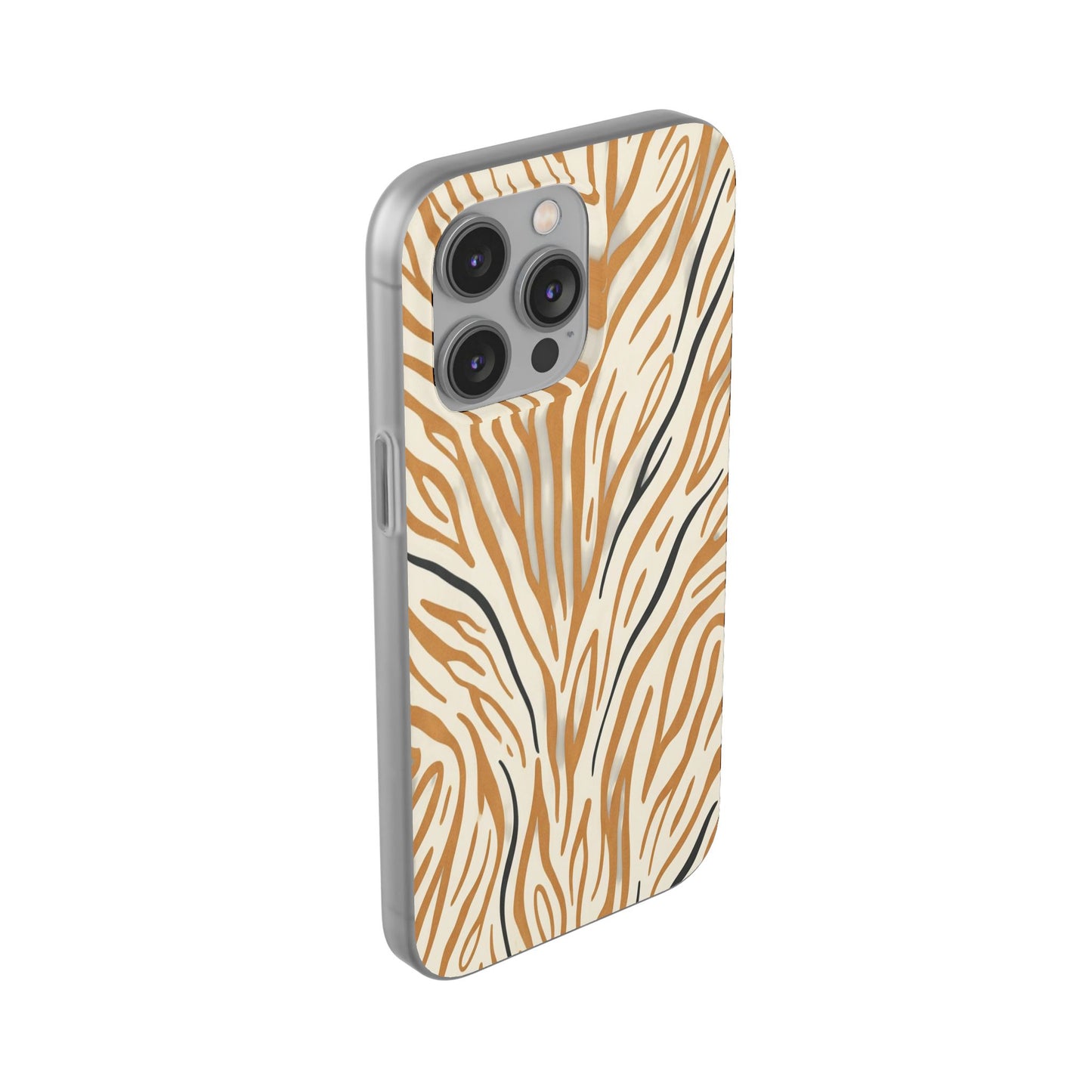Pink Leopard Print Phone Case – Slim Flexible Protective Cover
