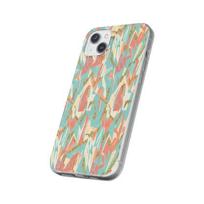 Pastel Abstract Floral Phone Case - Flexi Case