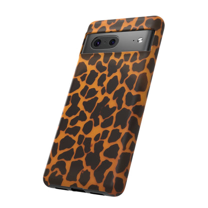 Leopard Print Tough Phone Case — Slim Protective iPhone Cover