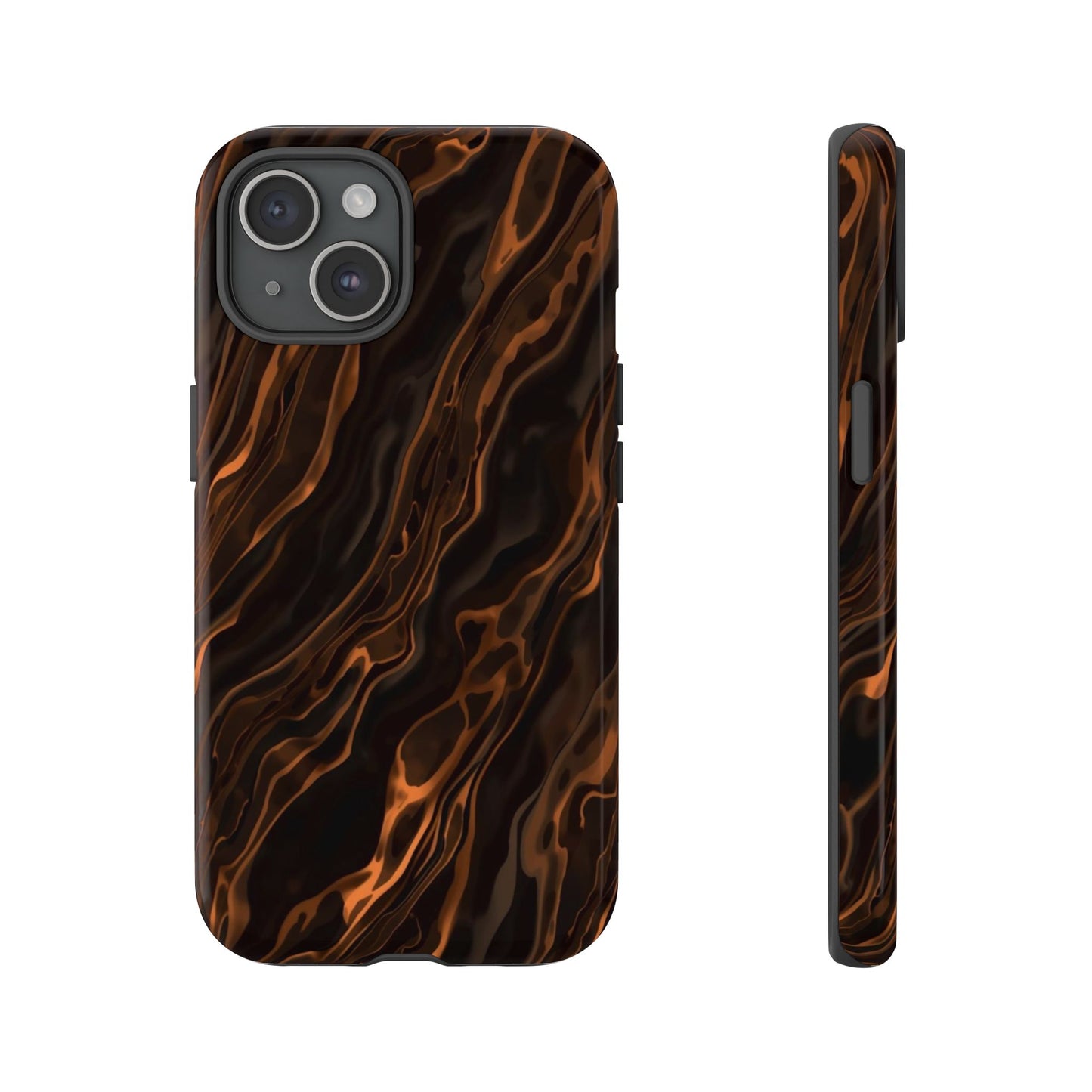 Copper Swirl Phone Case — Tough Protective iPhone Cover