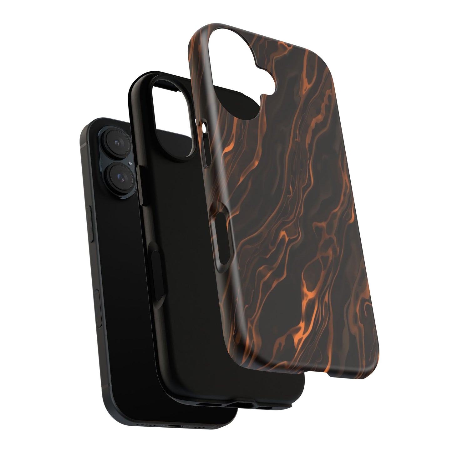 Copper Swirl Phone Case — Tough Protective iPhone Cover
