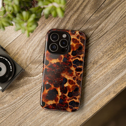 Tortoiseshell Phone Case — Protective iPhone Cover with Classic Amber Pattern