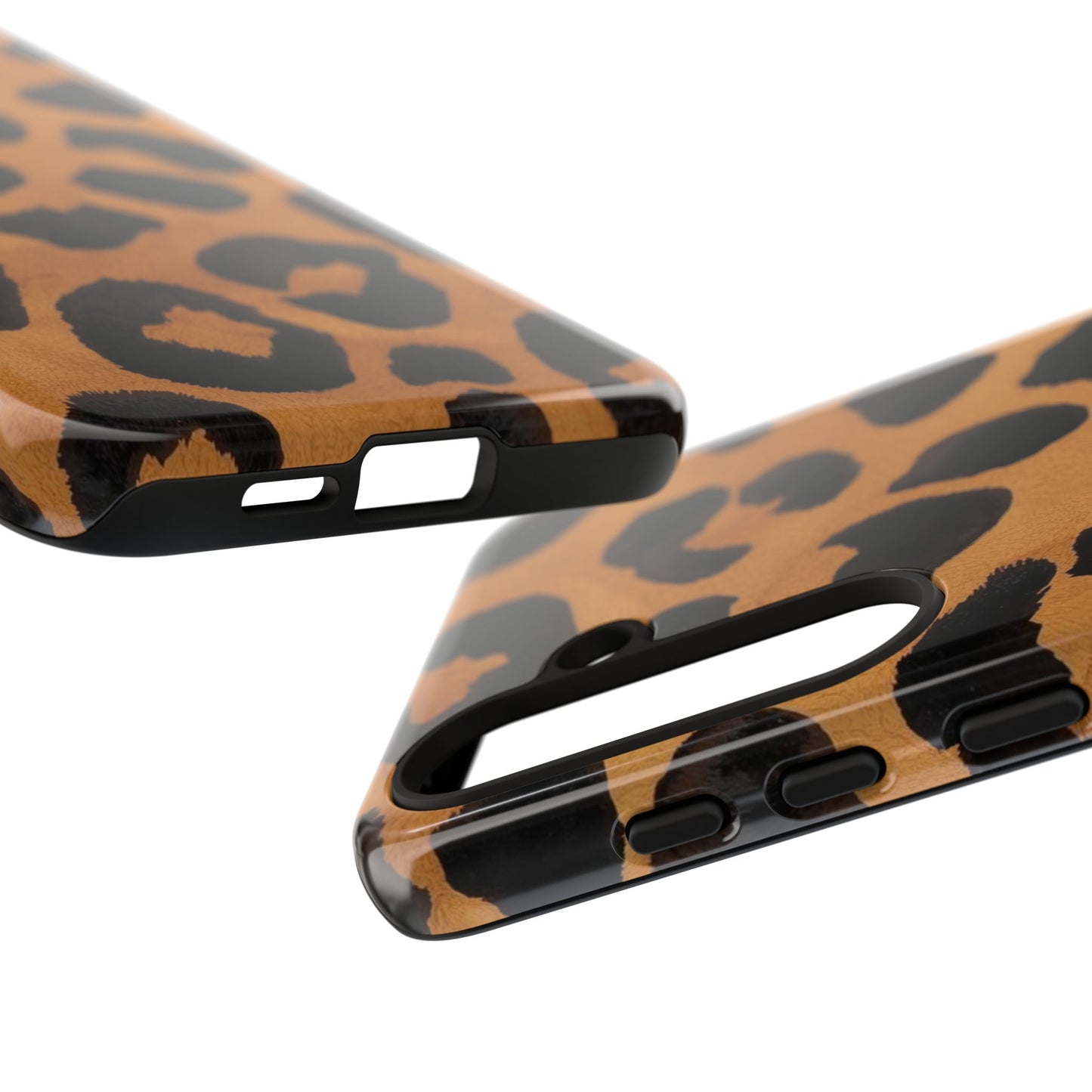 Leopard Print Tough Phone Case — Protective Animal Print iPhone Case