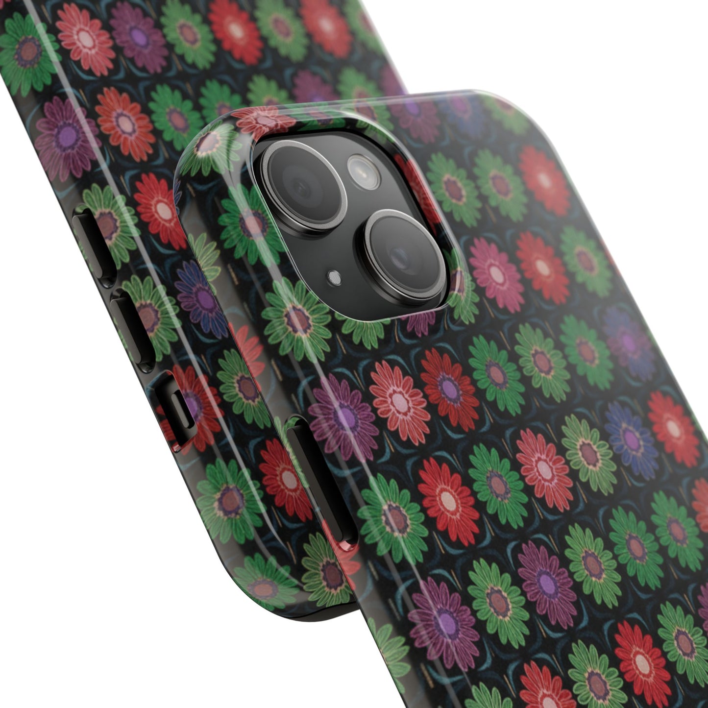 Copy of Floral Sunflower Tough Phone Case — Neutral Daisy Pattern Protective Cover