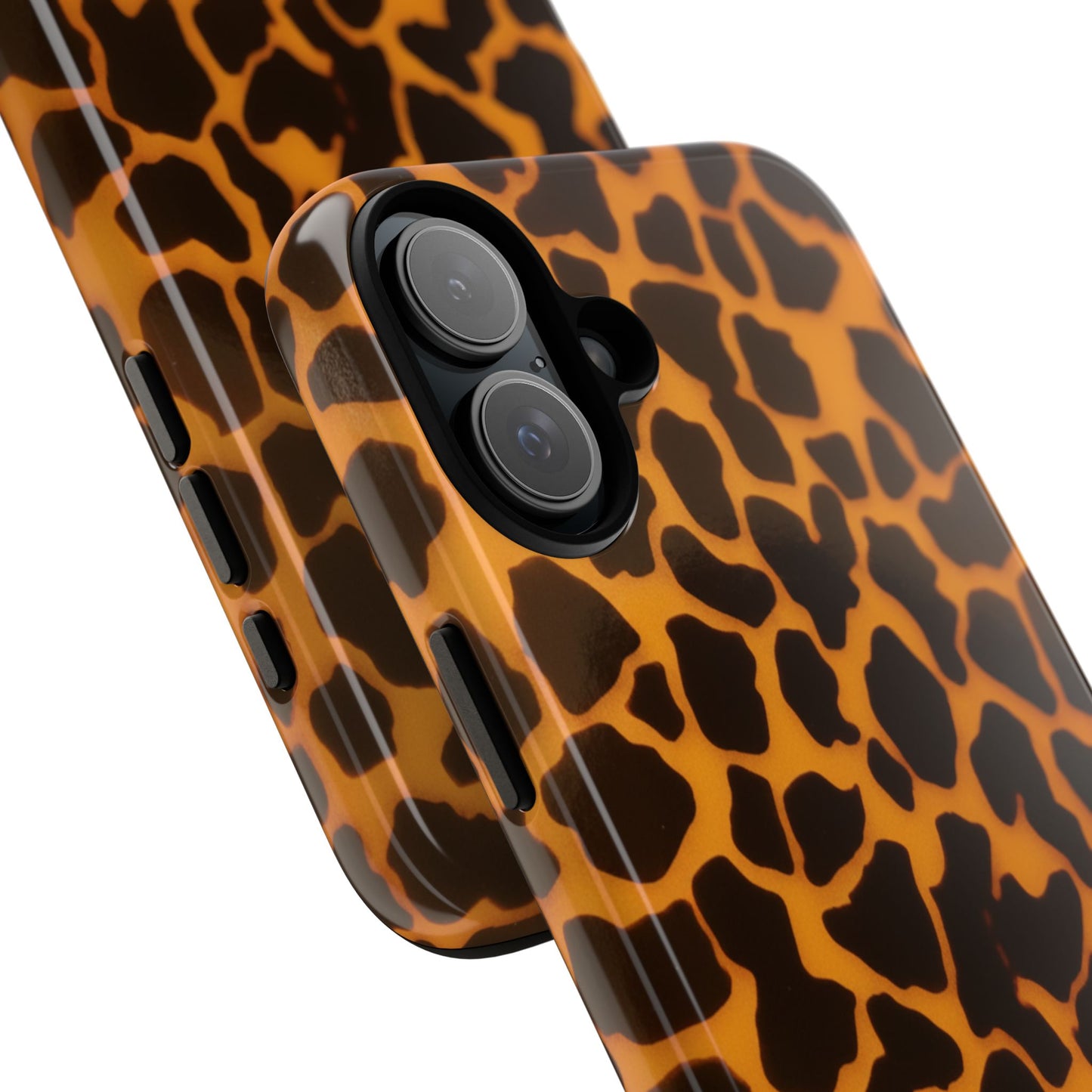 Leopard Print Tough Phone Case — Slim Protective iPhone Cover
