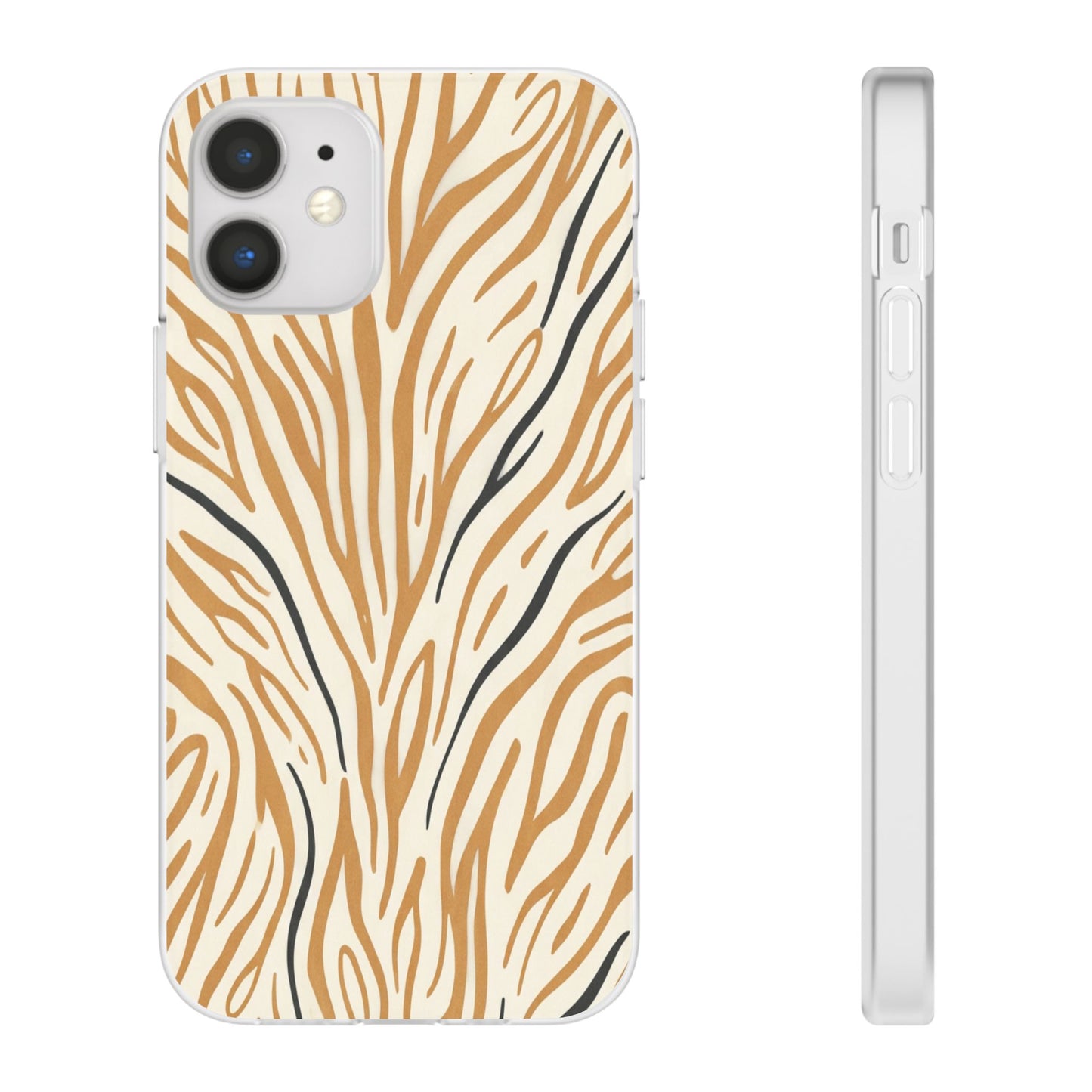 Pink Leopard Print Phone Case – Slim Flexible Protective Cover