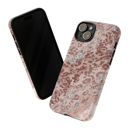 Tropical Monstera Phone Case — Colorful Leaf Protective Tough Case