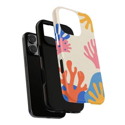 Tough Cases — Colorful Coral Pattern Phone Case