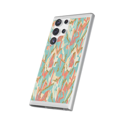 Pastel Abstract Floral Phone Case - Flexi Case