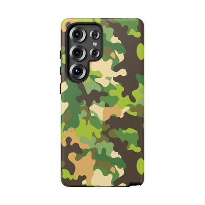 Camouflage Tough Phone Case — Military Camo Protective Cover