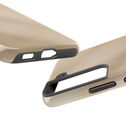 Tough Phone Case — Vintage Beige Marble Protective Phone Cover