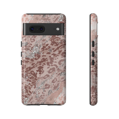 Tropical Monstera Phone Case — Colorful Leaf Protective Tough Case