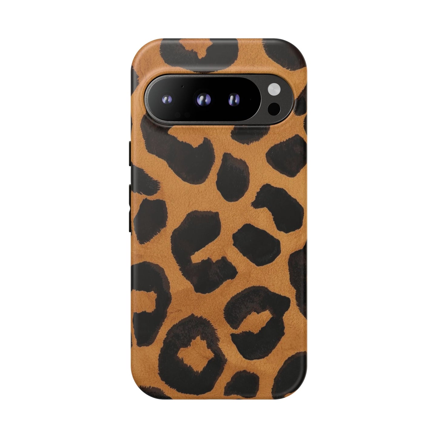 Leopard Print Tough Phone Case — Protective Animal Print iPhone Case