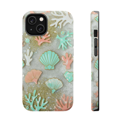 Seashell Coral Magnetic Impact Phone Case