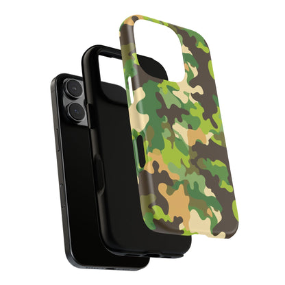 Camouflage Tough Phone Case — Military Camo Protective Cover
