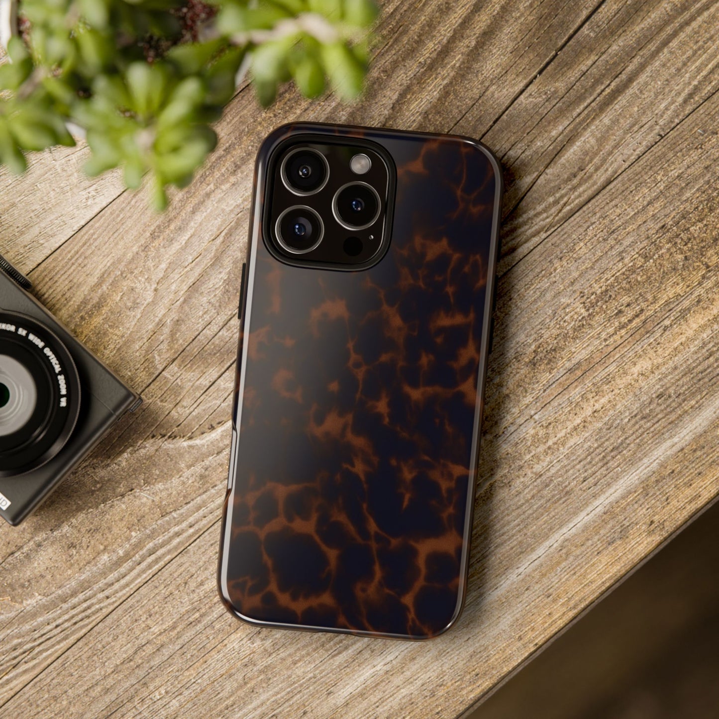 Tortoiseshell Phone Case — Tough Protective iPhone Cover