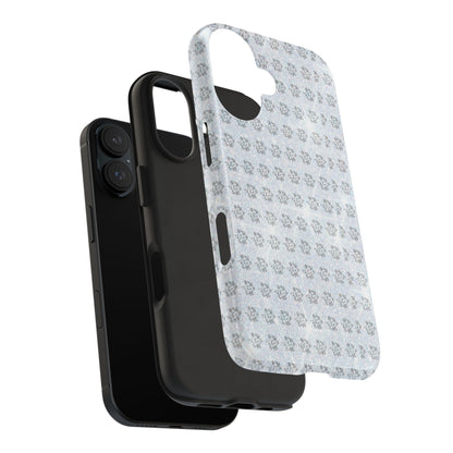 Tough Phone Case — Subtle floral Print Protective Cover