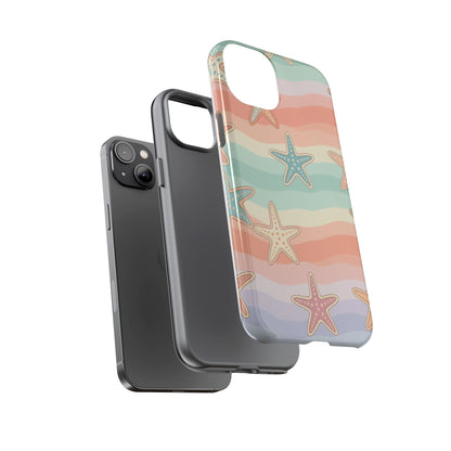 Starfish Wave Tough Phone Case — Pastel Beach Protective Cover