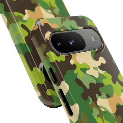 Camouflage Tough Phone Case — Military Camo Protective Cover
