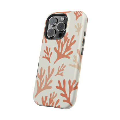 Coral Reef Magnetic Impact Phone Case — Protective MagSafe-Compatible Design