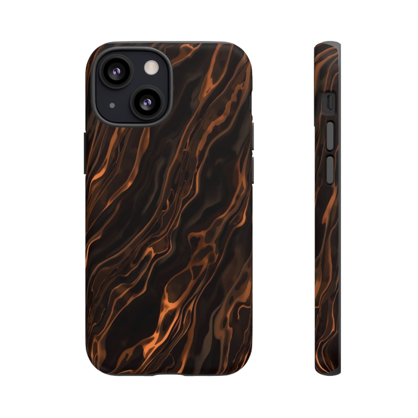 Copper Swirl Phone Case — Tough Protective iPhone Cover