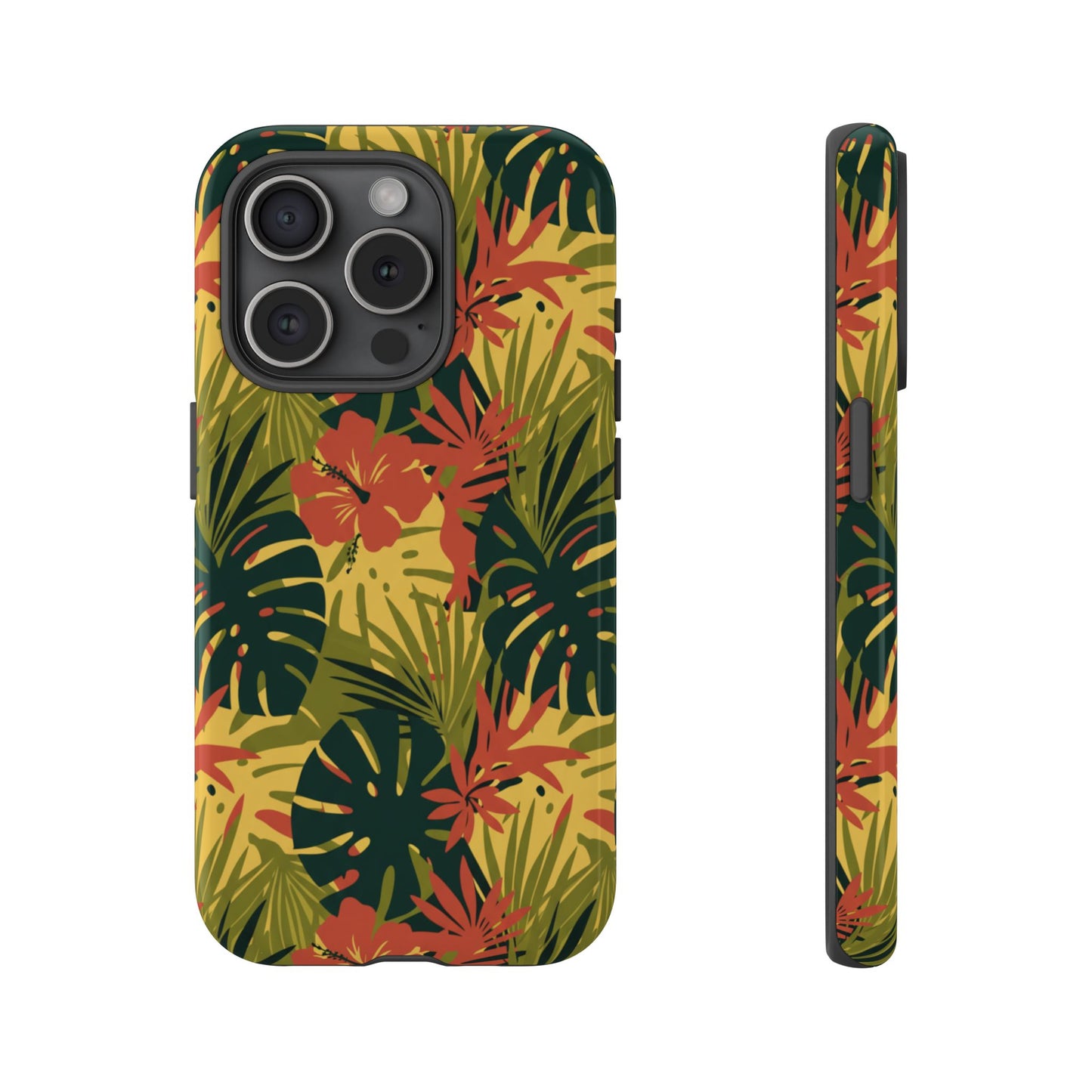 Tropical Hibiscus Phone Case — Durable Floral iPhone Protection