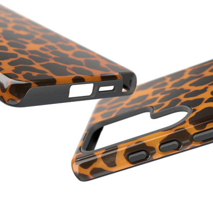 Leopard Print Tough Phone Case — Slim Protective iPhone Cover