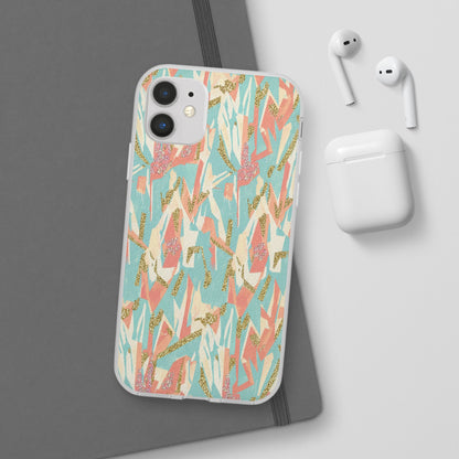 Pastel Abstract Floral Phone Case - Flexi Case