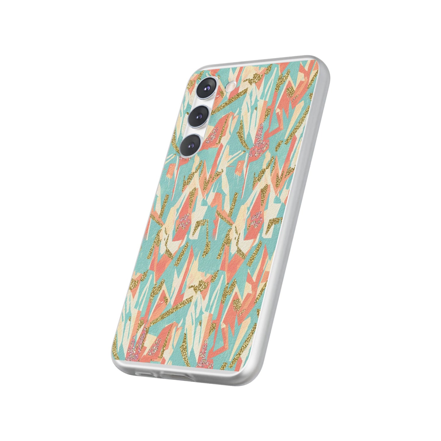 Pastel Abstract Floral Phone Case - Flexi Case