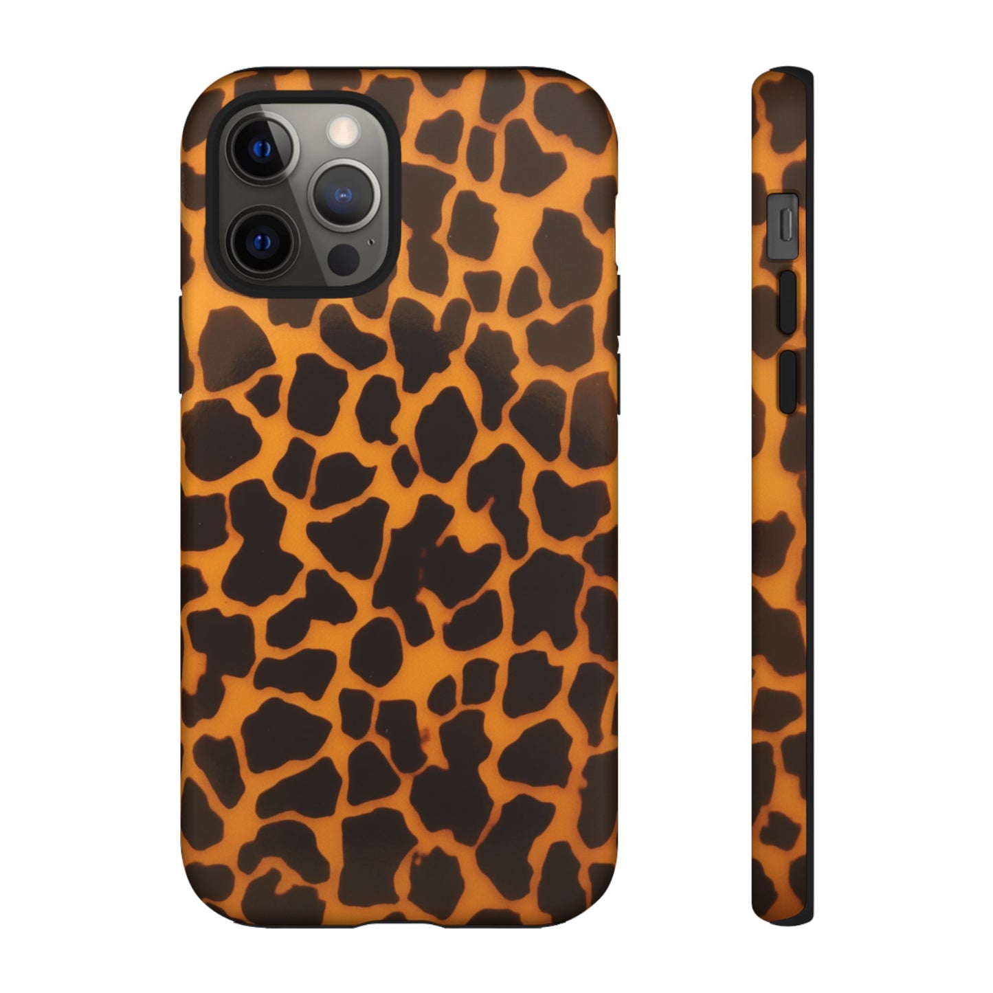 Leopard Print Tough Phone Case — Slim Protective iPhone Cover
