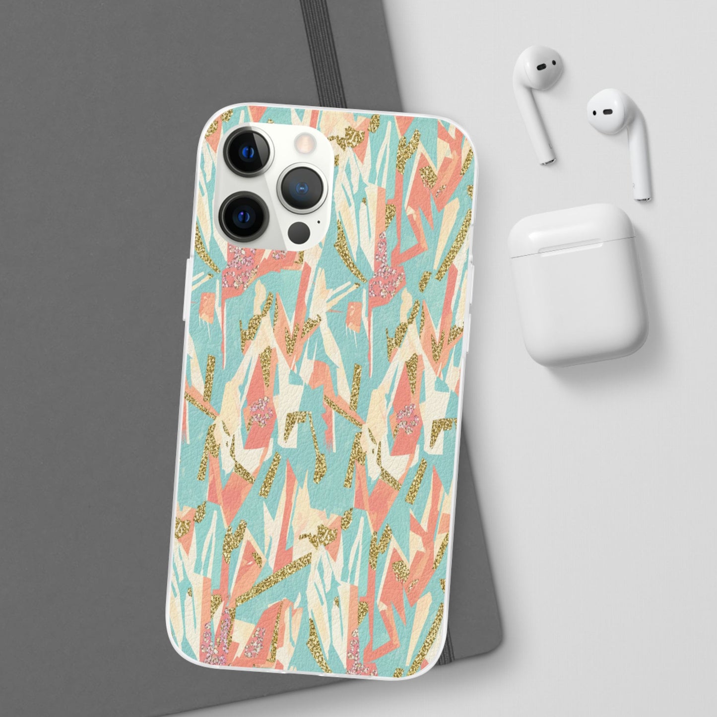Pastel Abstract Floral Phone Case - Flexi Case