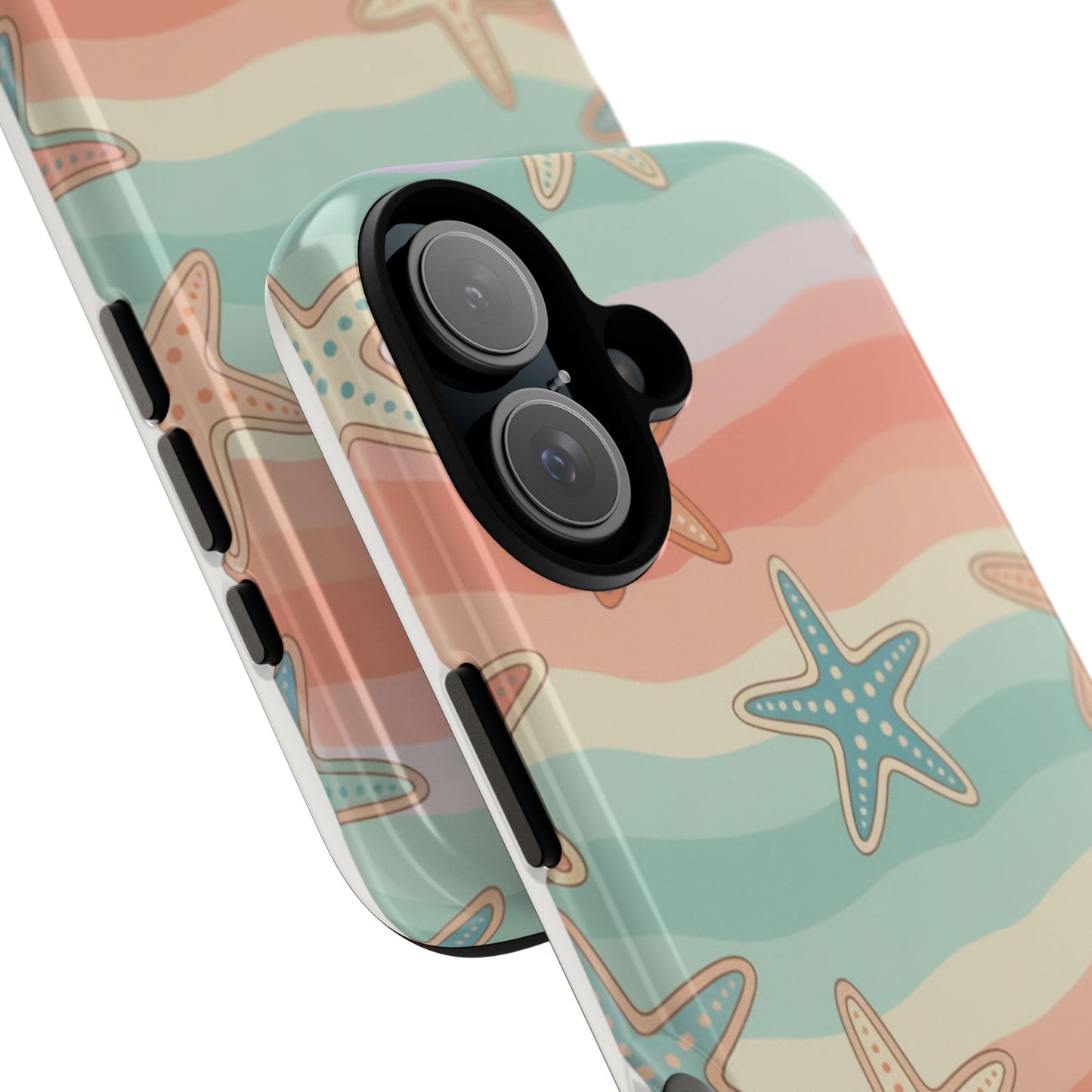 Starfish Wave Tough Phone Case — Pastel Beach Protective Cover