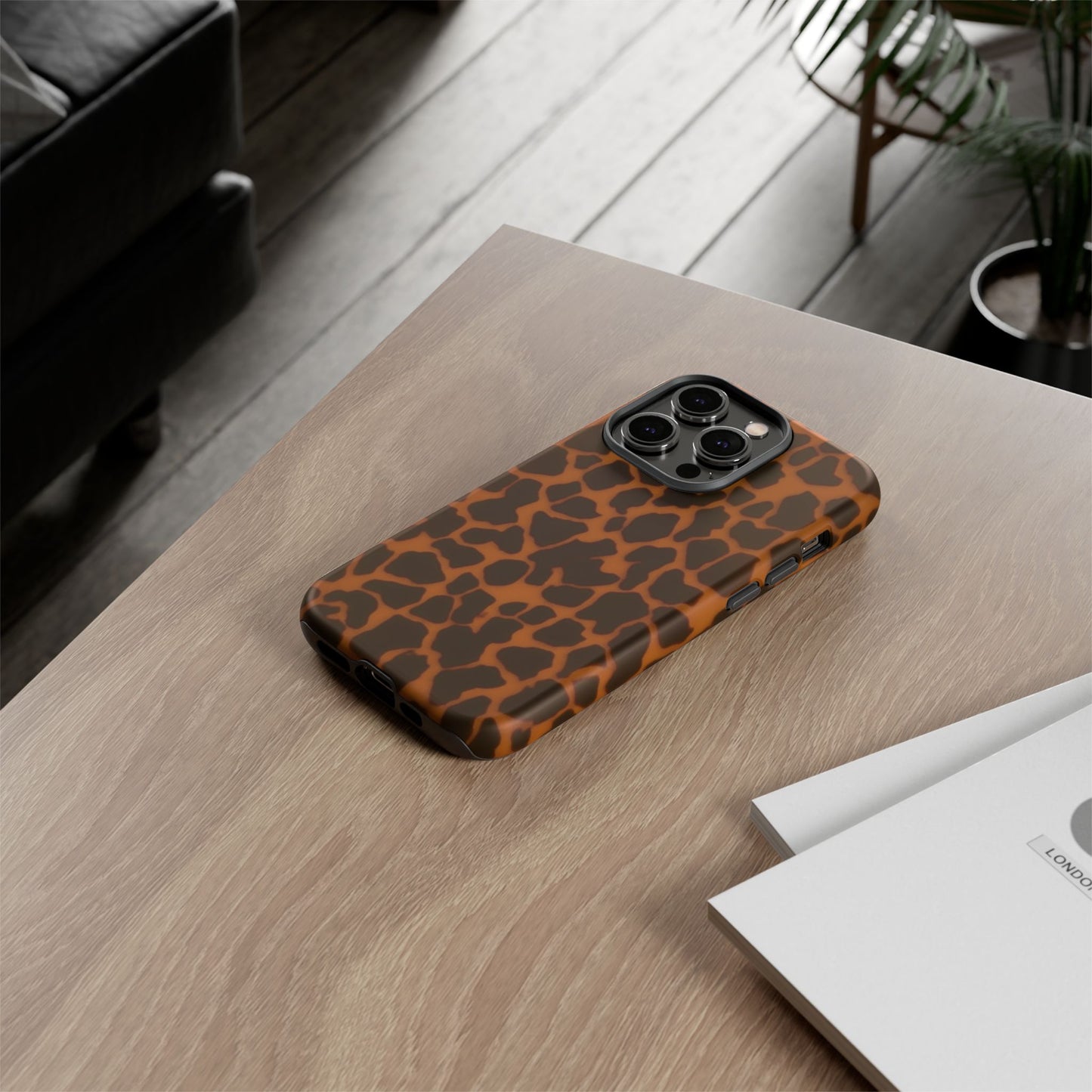 Leopard Print Tough Phone Case