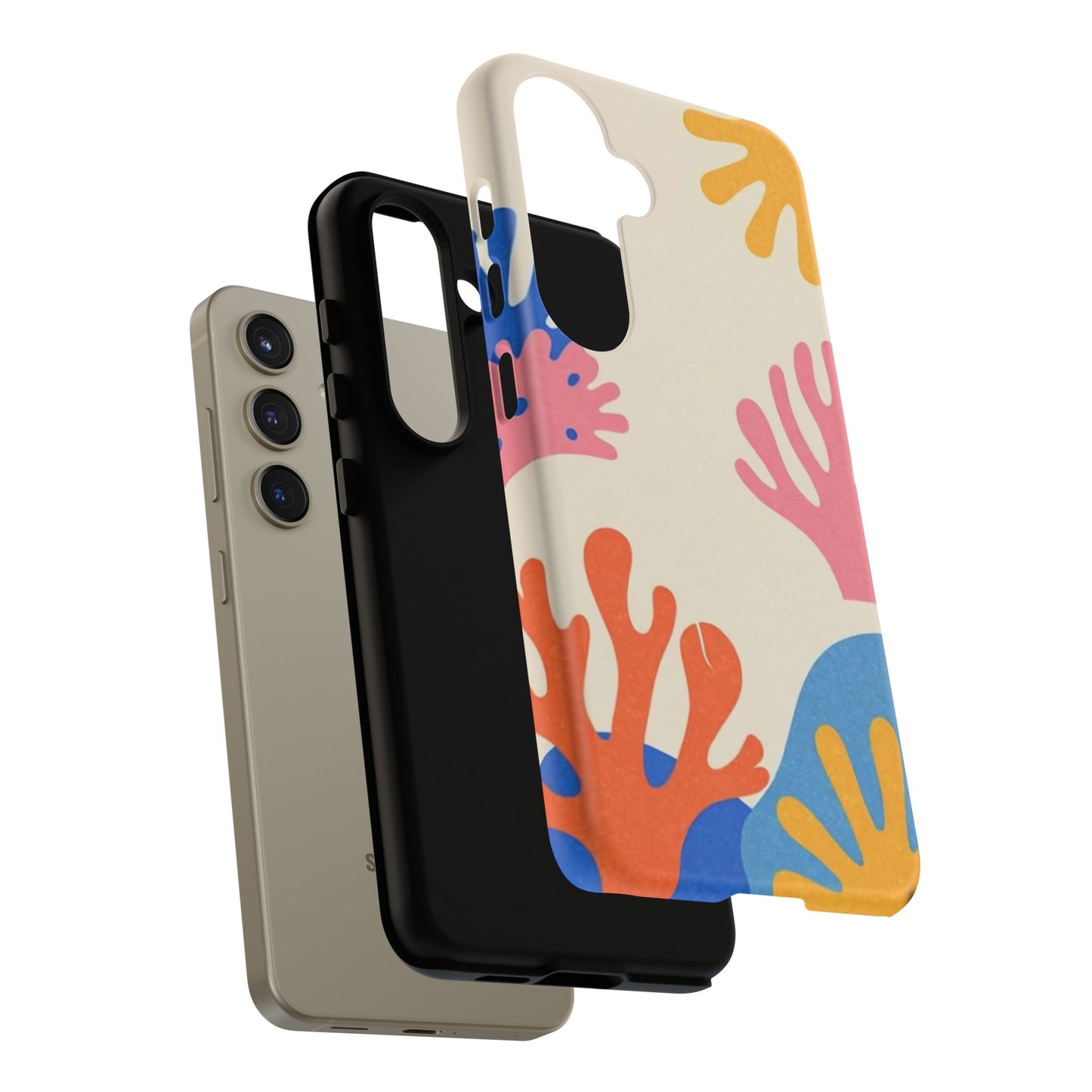 Tough Cases — Colorful Coral Pattern Phone Case