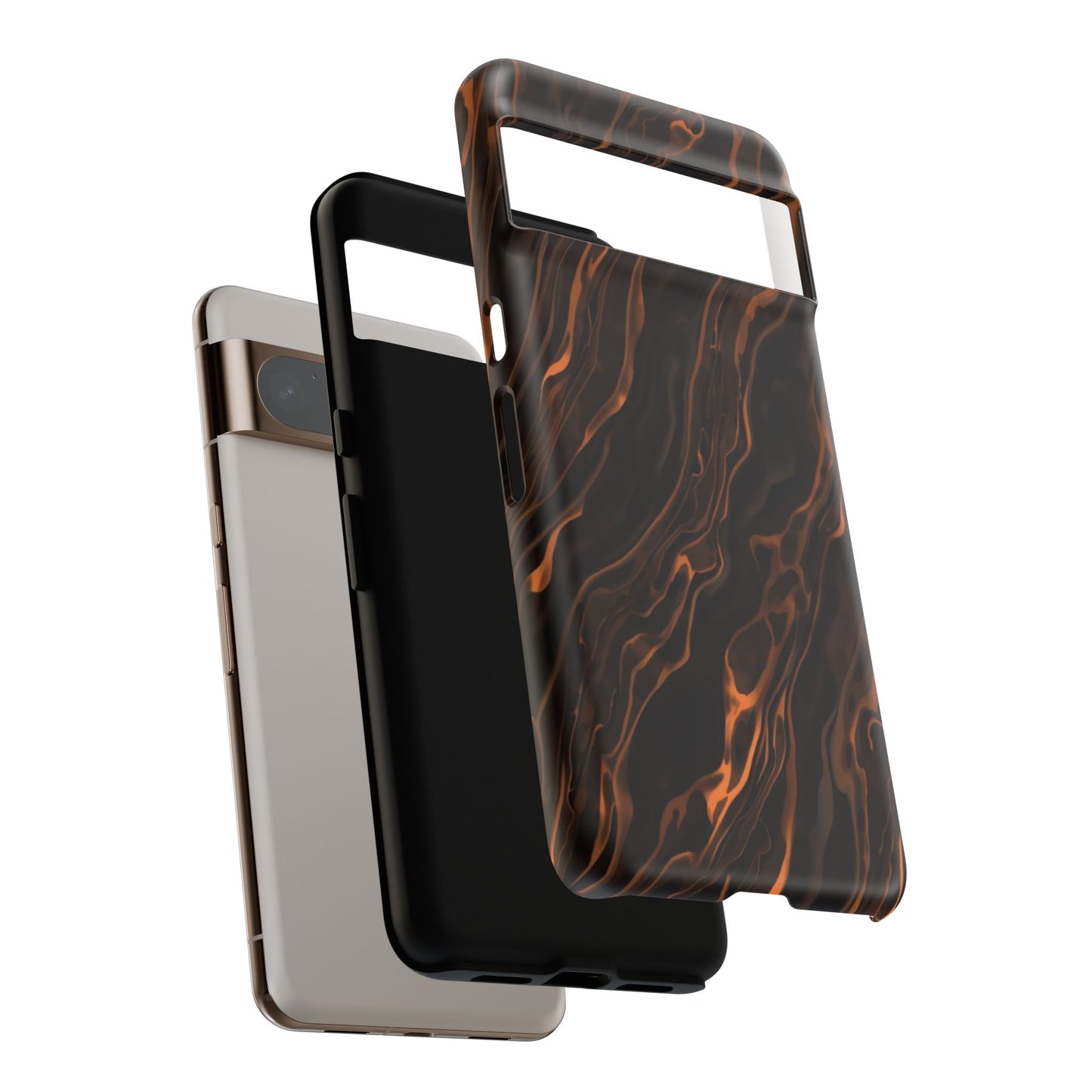Copper Swirl Phone Case — Tough Protective iPhone Cover