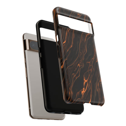 Copper Swirl Phone Case — Tough Protective iPhone Cover