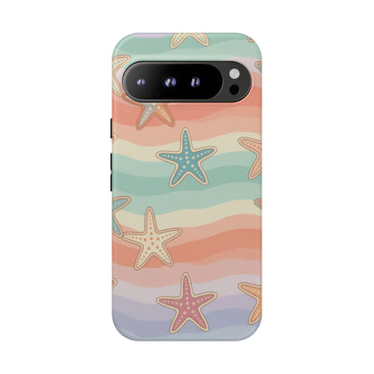 Starfish Wave Tough Phone Case — Pastel Beach Protective Cover