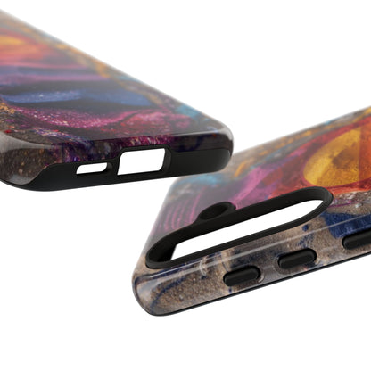Phone Case — Colorful Sand Art Sunset Tough Protective Case