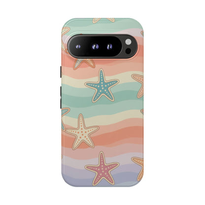 Starfish Wave Tough Phone Case — Pastel Beach Protective Cover