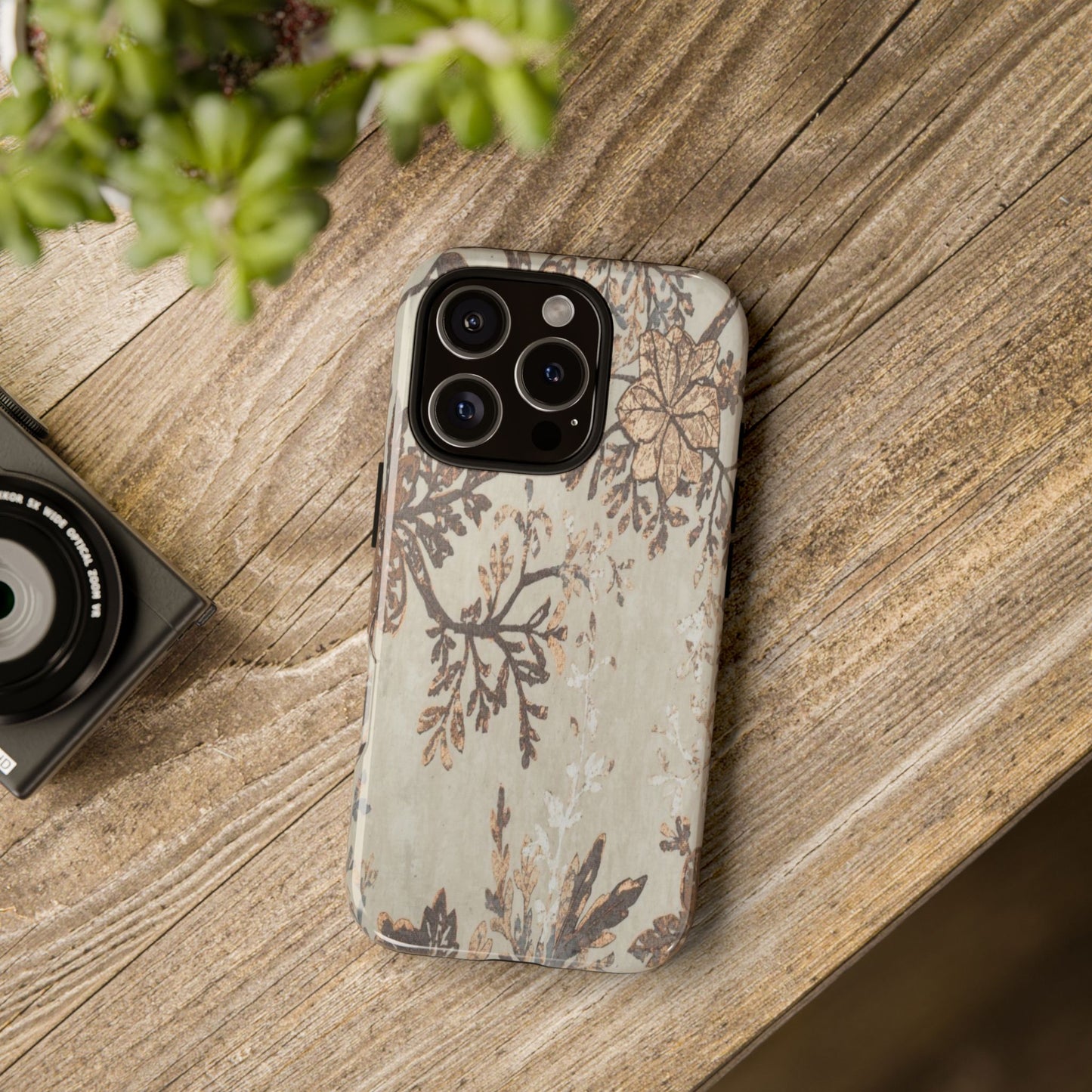 Floral Vintage Tough Phone Case