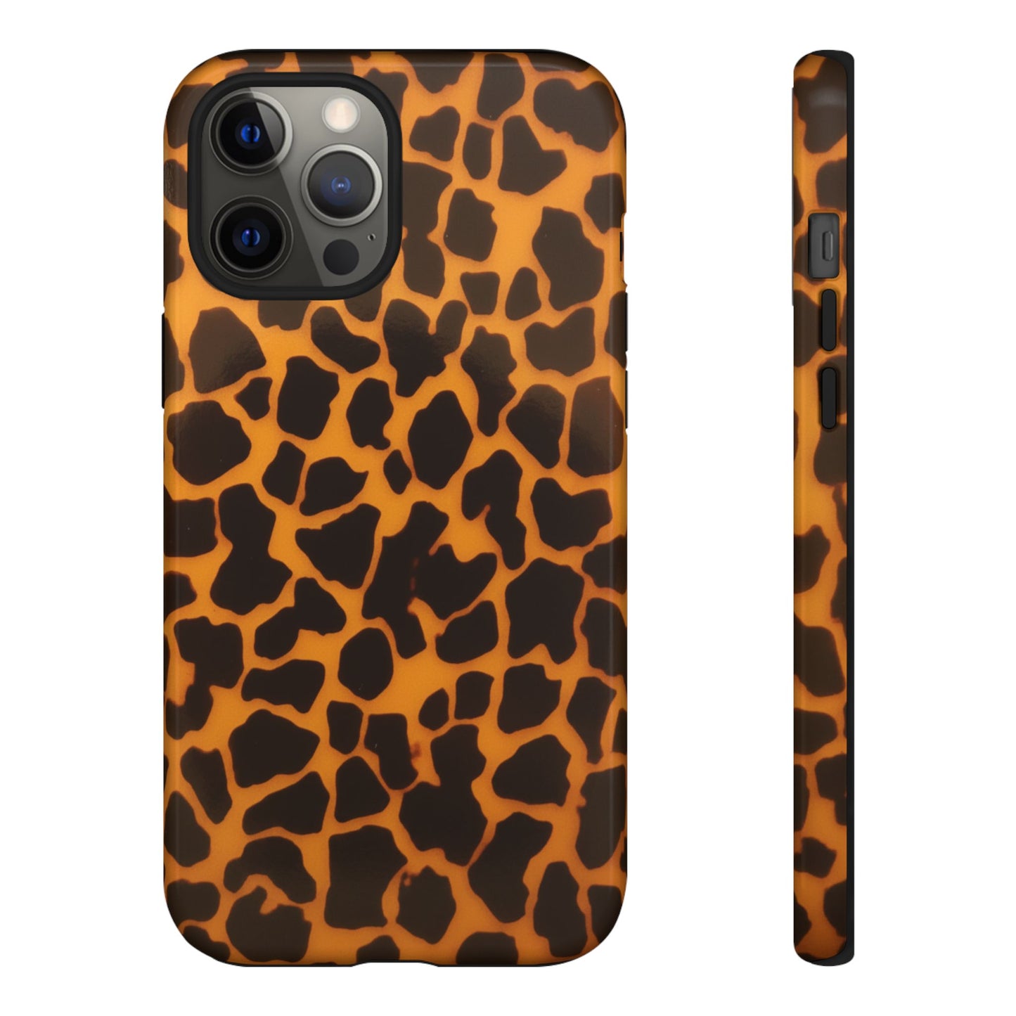 Leopard Print Tough Phone Case — Slim Protective iPhone Cover