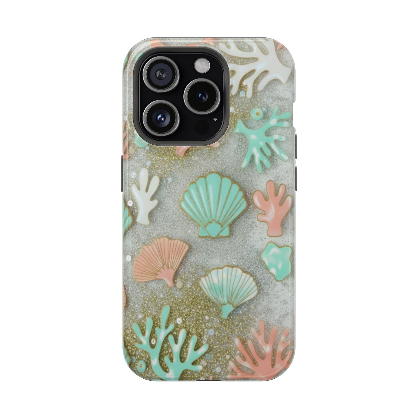 Seashell Coral Magnetic Impact Phone Case