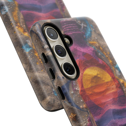Phone Case — Colorful Sand Art Sunset Tough Protective Case