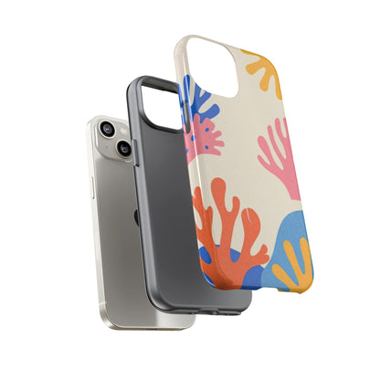 Tough Cases — Colorful Coral Pattern Phone Case