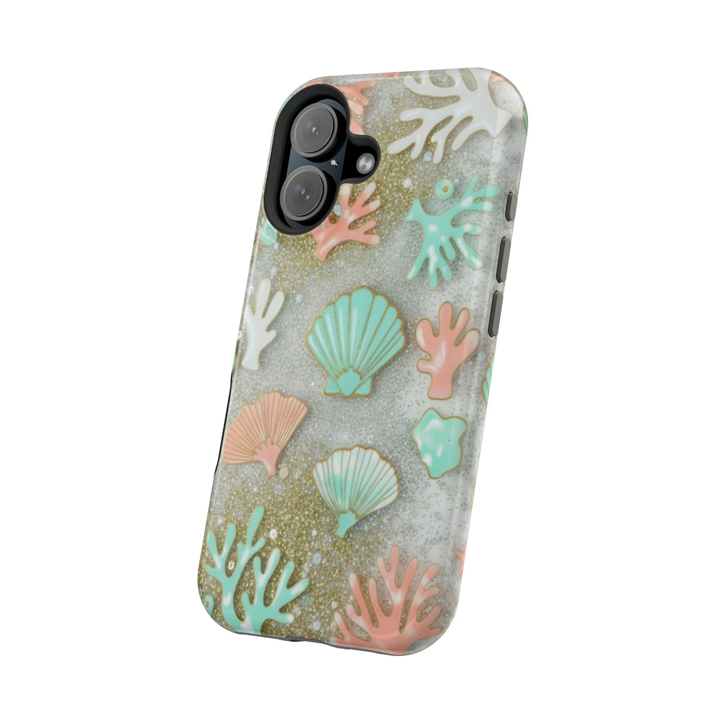Seashell Coral Magnetic Impact Phone Case