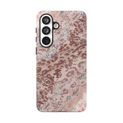 Tropical Monstera Phone Case — Colorful Leaf Protective Tough Case