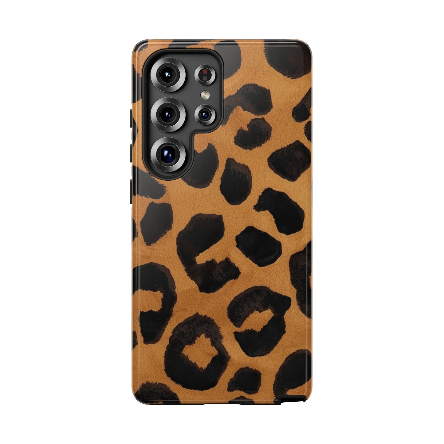 Leopard Print Tough Phone Case — Protective Animal Print iPhone Case