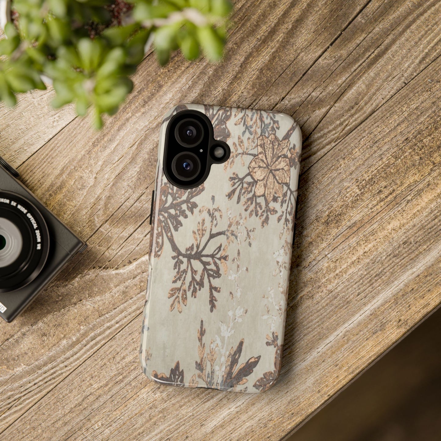 Floral Vintage Tough Phone Case