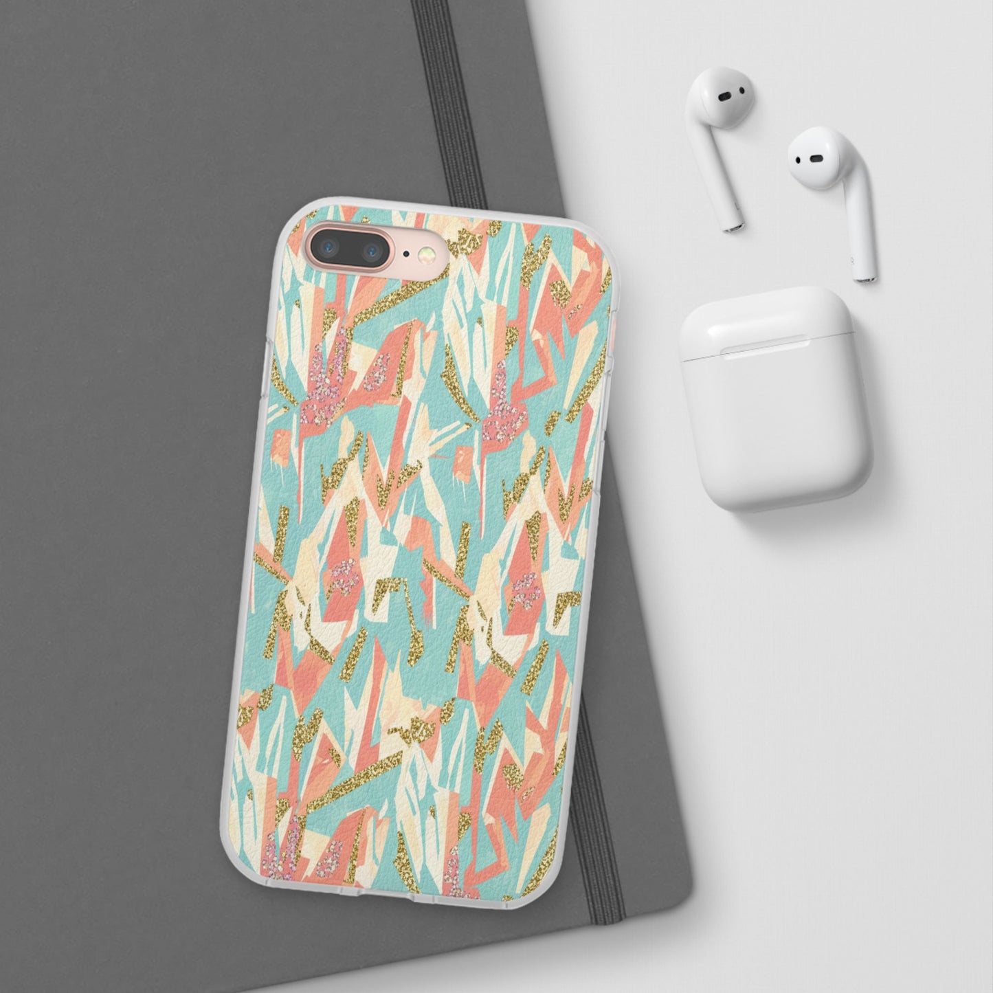Pastel Abstract Floral Phone Case - Flexi Case